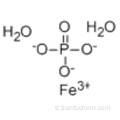 DEMİR (III) FOSFOR DIHYDRATE CAS 13463-10-0